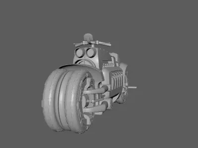 DodgeTomahawk spacecraft 3D model