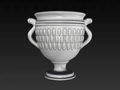 Chalice Cup Antique like 3D Print Ready 3D model 3D print model