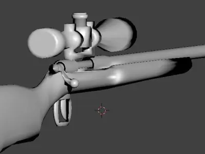 Sniper Rifel Free 3D model