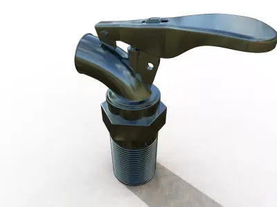 Water tap 3D model purchase
