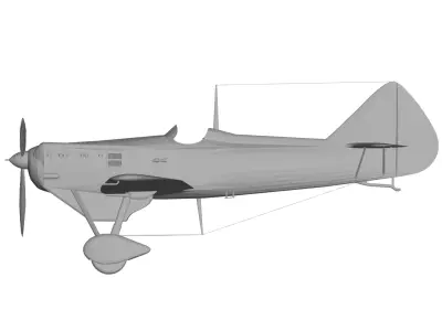 Dewoitine D 510 3D model
