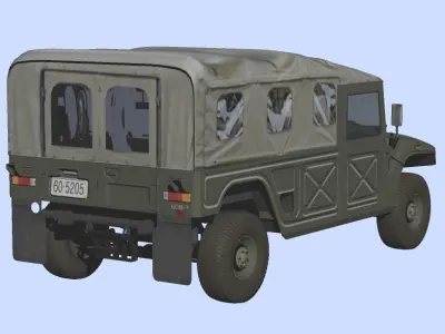 JGSDF High Mobility Vehicles early model 3D model