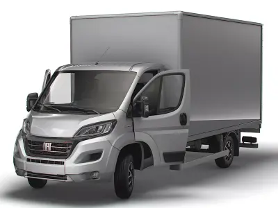 Fiat Ducato Box HQInterior 4300WB 2023 3D model