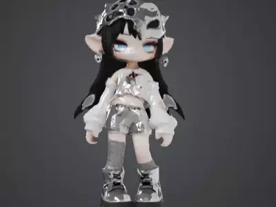 DEAZY GAME READY HIGH DETAILED LOW POLY Low-poly 3D model