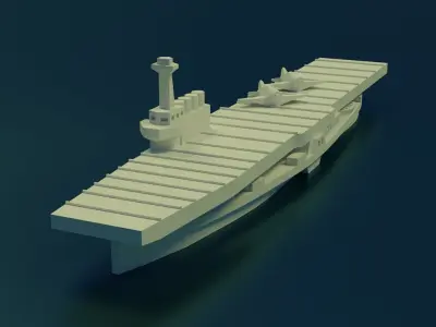 USS Wolverine 3D print model
