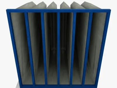 Soft Bag Filter 3D model