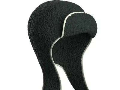 Sherpa Hat 3D model