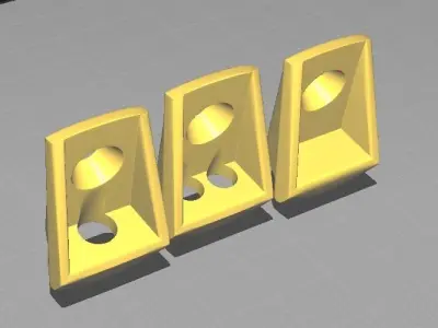 Cable guide for old Orbea Occam and Oiz frames Free 3D print model