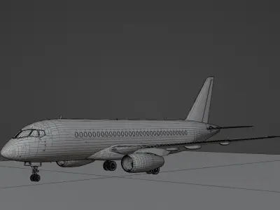 air peace plane 3D model