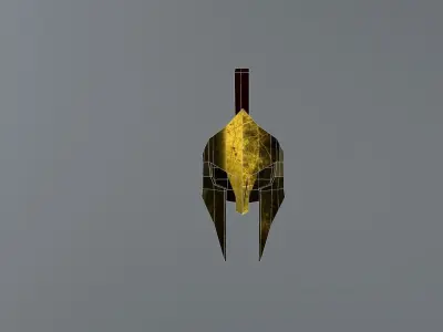 SpartanHelmet spartan helmet Free 3D model