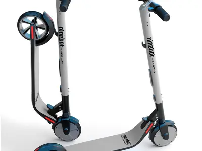 Ninebot by Segway KickScooter ES2 3D model