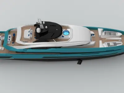 Miraflores Yacht 3D model