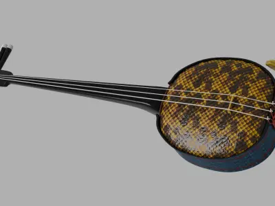 Sanshin 3D model