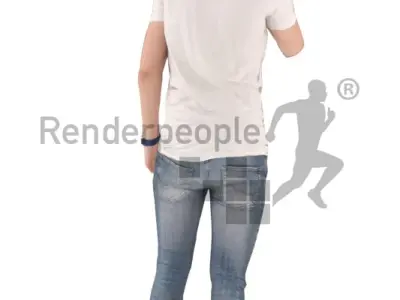 Ethan Animated 006 Walking Calling