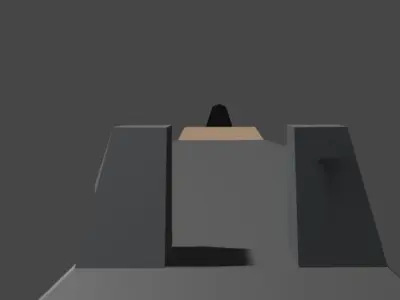 Low Polly Gun Free low-poly 3D model