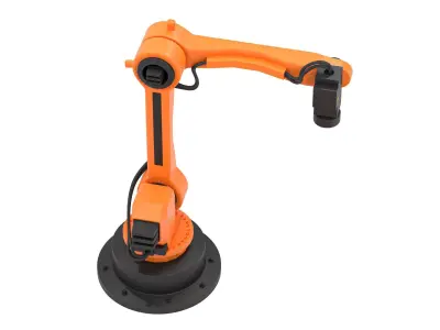 Industrial Robot 02 3D model