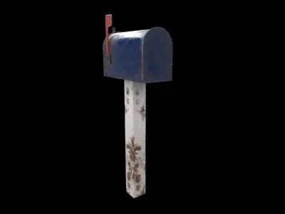 personal mail box 3D model