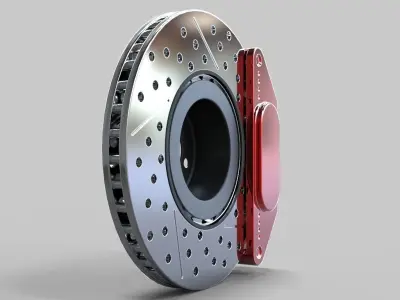 Disk Brake 3D model