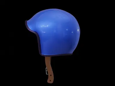 Helmet-Low Poly helmet Low-poly 3D model