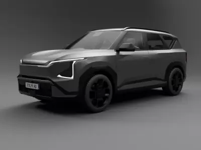 Kia Ev5 Gt Line 2026 Free 3D model