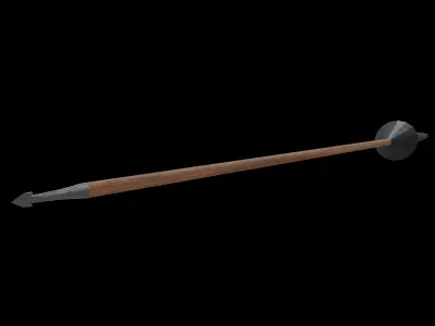 weapon pack 15 in 1 Low-poly 3D model