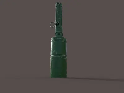 Hand grenade 3D model 4