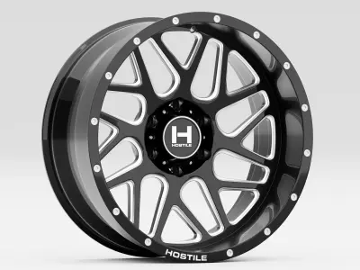 Hostile Sprocket H108 Rim 3D model