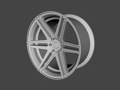 WHEEL BASED on DUB S123 SKILLZ 3D model