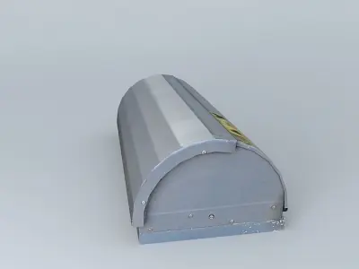 Protective box (type 1). Statoil Fuel Retail, Riga, Latvia Free 3D model