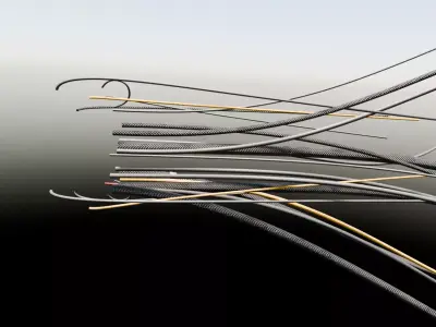 Power Core Cables Free 3D model