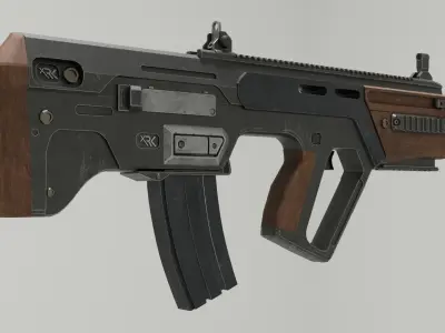 Tar-21 AR Low-poly 3D model