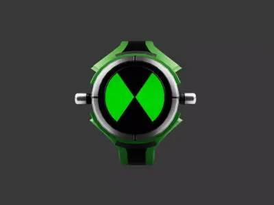Ben 10 omnitrix watch 3D MODEL Low-poly 3D model