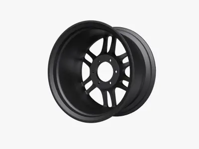 Enkei RPT1 Wheel Rim 3D model