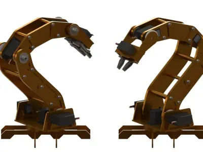 Robot Arm 3D model buy