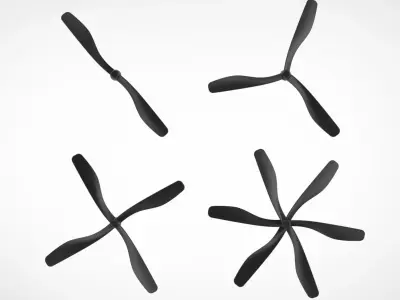 Propeller Pack 3D model
