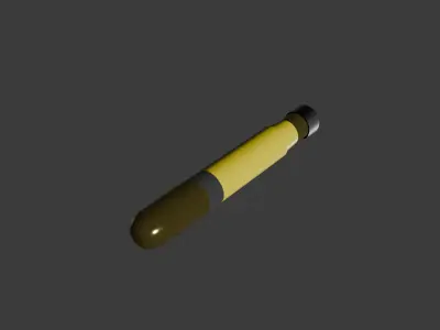 Stinger Launcher Low-poly 3D model