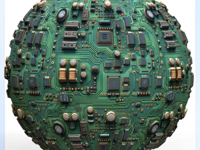 Sci-FI Seamless Texture Texture 31