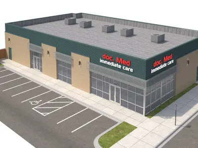 Retail-135 Retail Store C 3D model