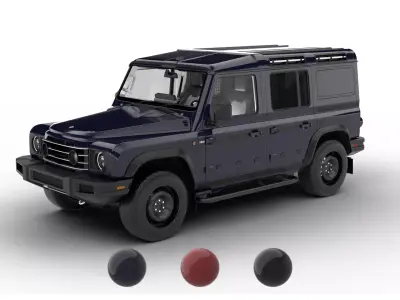 Ineos Grenadier Commercial 2024 3d model 3D model