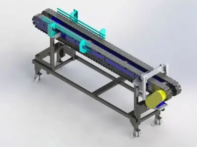 LOADING CONVEYOR Free 3D model