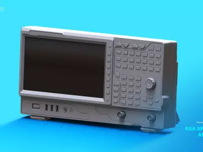 RSA Spectrum Analyzer 3D model