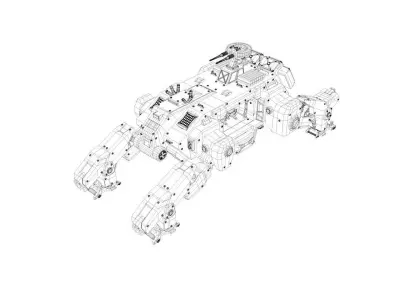 troop carrier 3D model