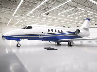 Cessna Citation Latitude 2 - 4K 3D model