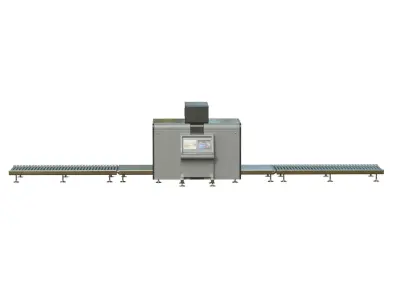 Airport Security X-ray Conveyer Low-poly 3D model