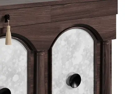 THEA CREDENZA by Bakerfurniture 3D model