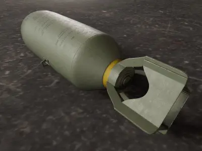 Military Bomb 3D model
