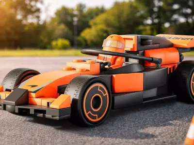 Formula Racing Car Toy Low Poly 3D Model Low-poly 3D model