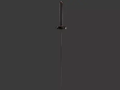 Samurai Katana 3D model