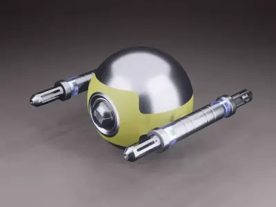 HardSurface - Sci-Fi Drone 3D model
