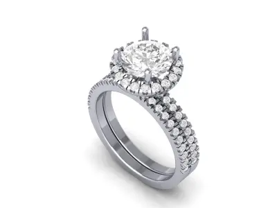 Wedding Ring  3D print model 192